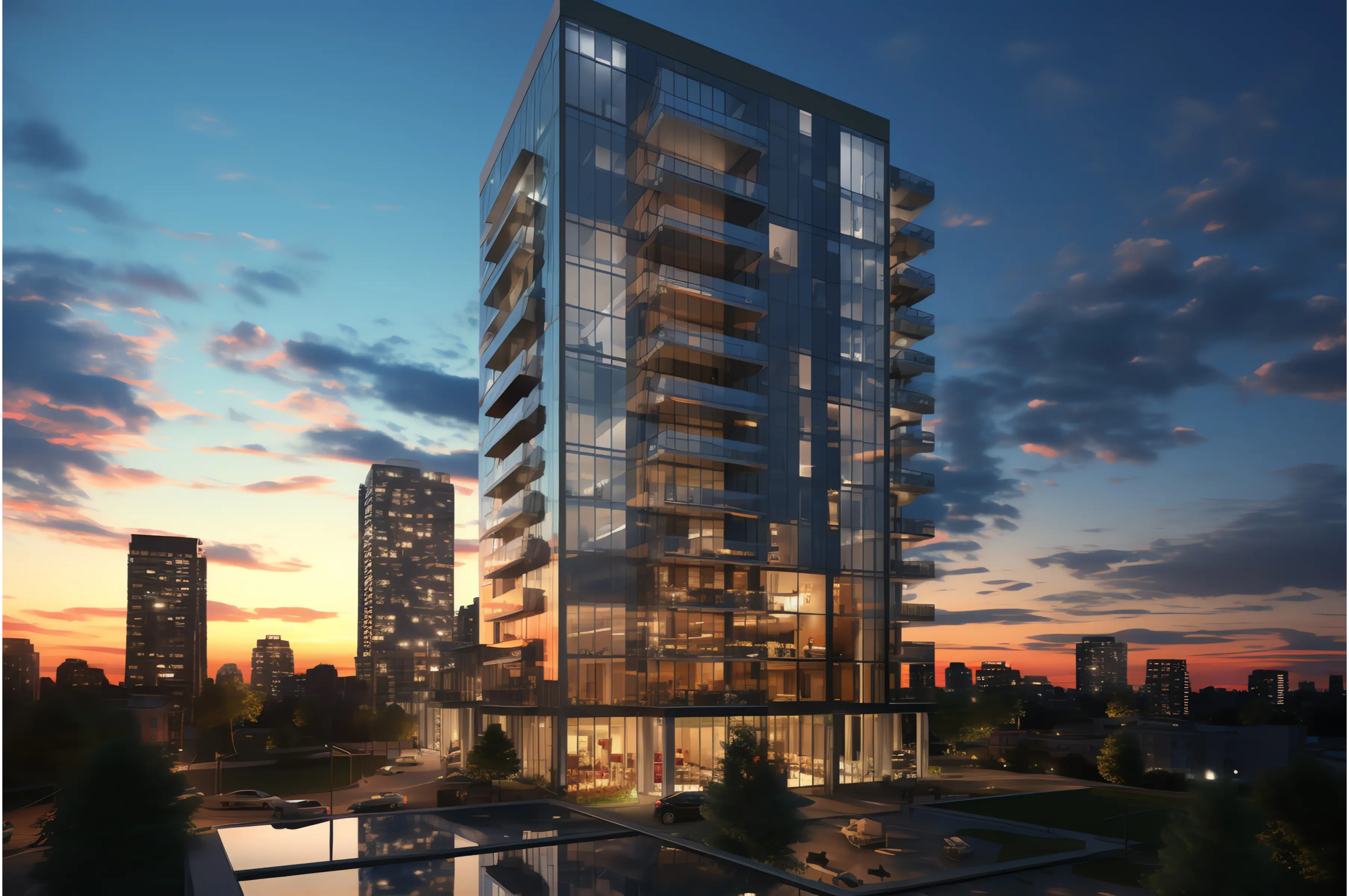 Сучасний житловий будинок